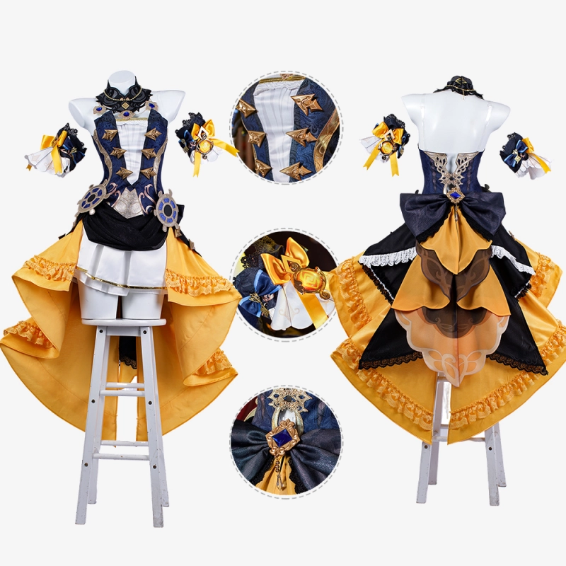 Genshin Impact Navia Costume Cosplay Suit Unibuy