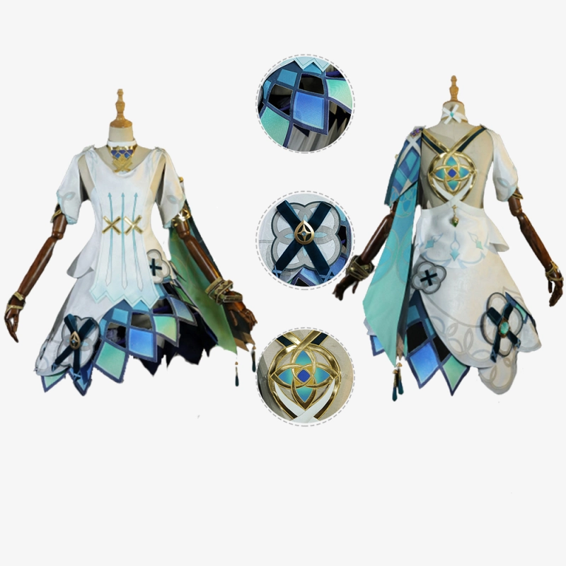 Genshin Impact Faruzan Costumes Cosplay Suit Dress Ver.1 Unibuy