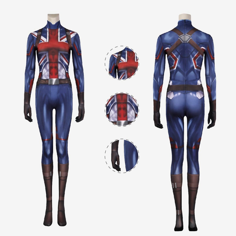 What If Captain Carter Costume Cosplay Peggy Carter Bodysuit Unibuy
