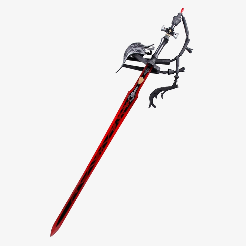 Final Fantasy XIV FF14 Red Mage Sword Prop Cosplay Unibuy