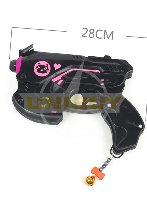 Overwatch OW Black Cat DVA Gun Prop Cosplay Unibuy