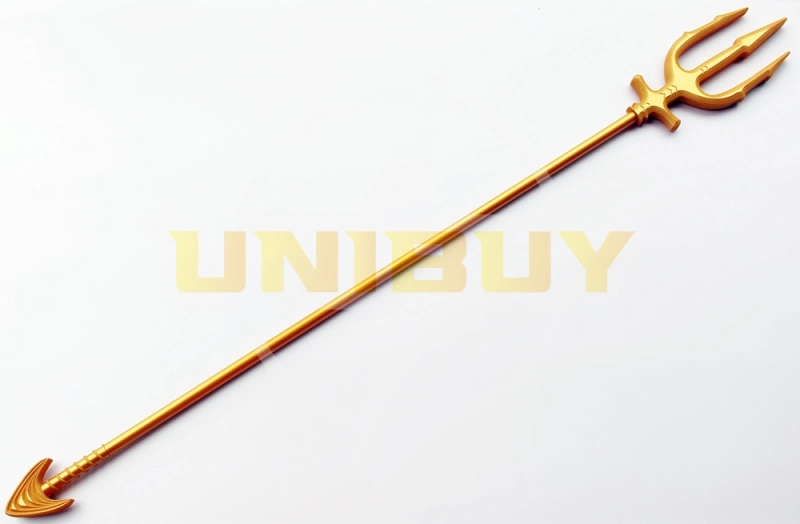 Justice League Aquaman Arthur Curry Orin Trident Gold Cosplay Prop Unibuy