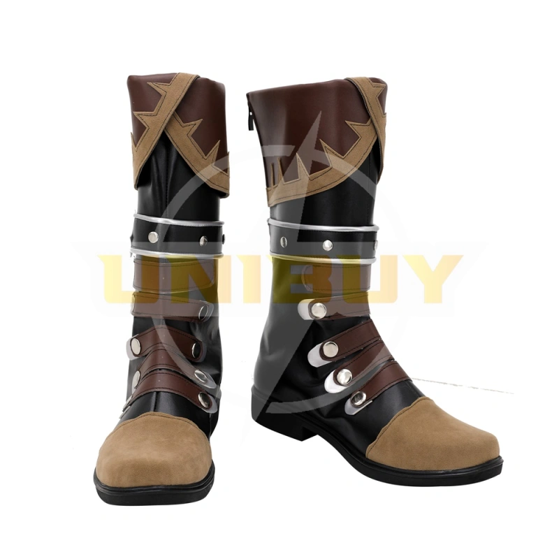 Genshin Impact Diluc Shoes Cosplay Men Boots Ver.3 Unibuy