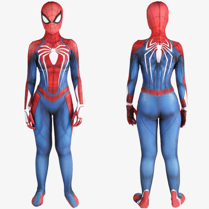 Marvel's Spider-Man Costume Cosplay Advanced Suit Female Version UnibuyPlus