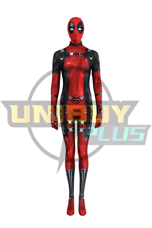 Ladypool Bodysuit Costume Cosplay Suit Deadpool Comic UnibuyPlus