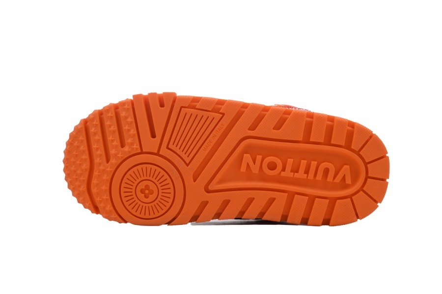 Louis Vuitton Trainer Maxi Orange Swarovksi Crystals
