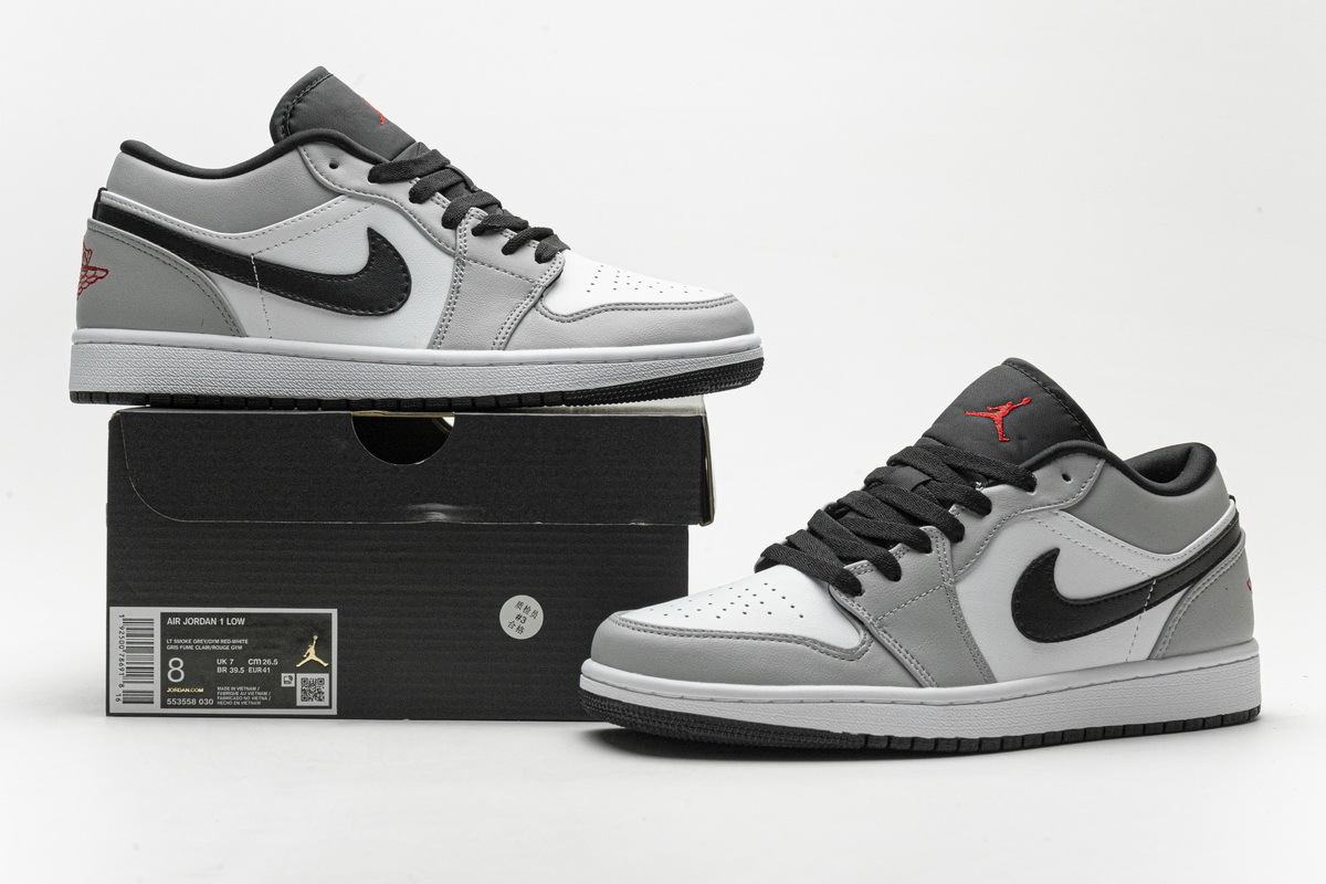 Jordan 1 Low Light Smoke Grey 553558-030 - ogsneaker