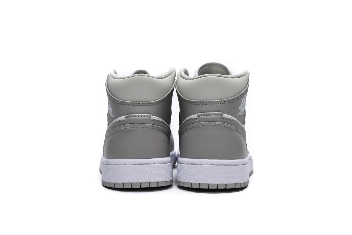Air Jordan 1 Mid Grey Fog 554724-082