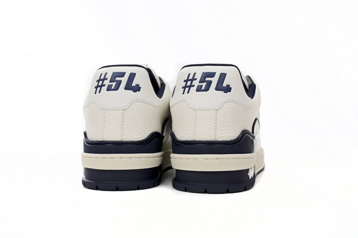 Louis Vuitton Trainer All Blue Dark Dlue Lychee Pattern 1ABFA9