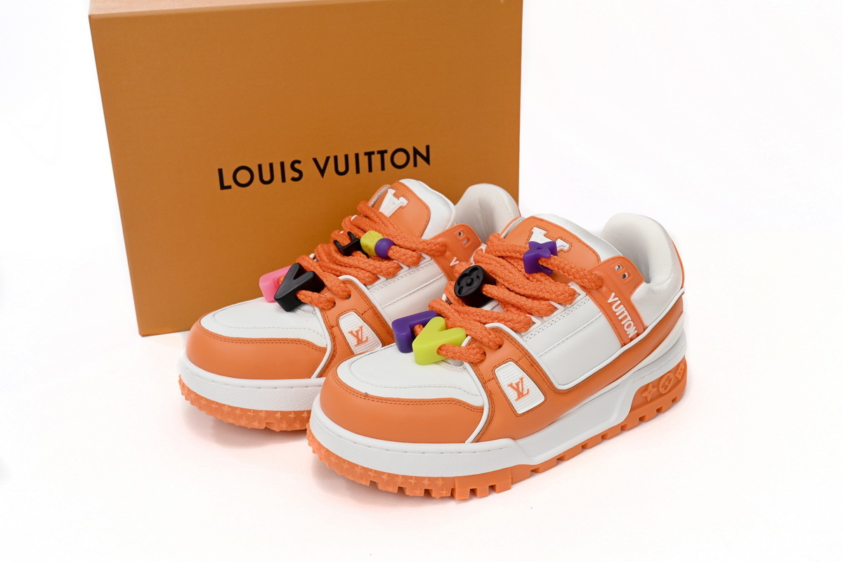 Louis Vuitton Black White Orange 1AB8SZ