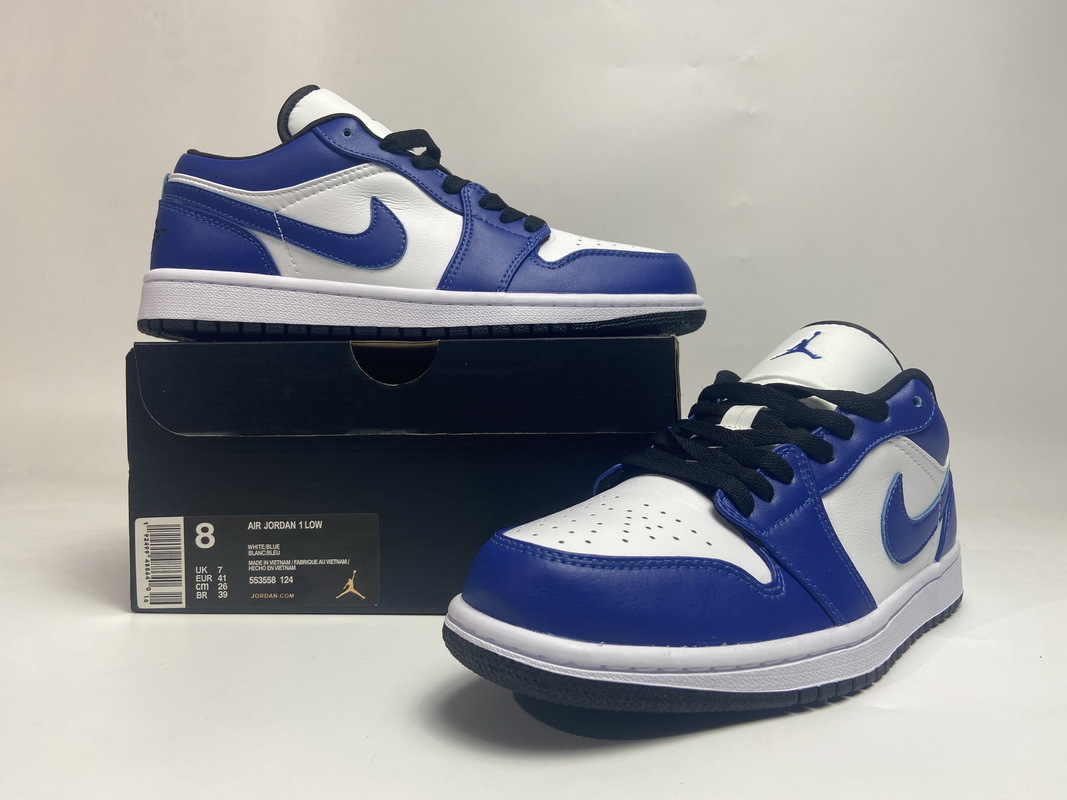 Jordan 1 Low Game Royal 553558-124