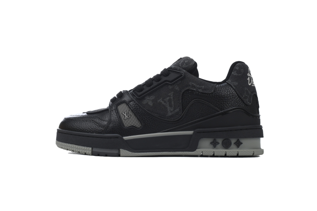 Louis Vuitton Trainer x Nigo Black Denim