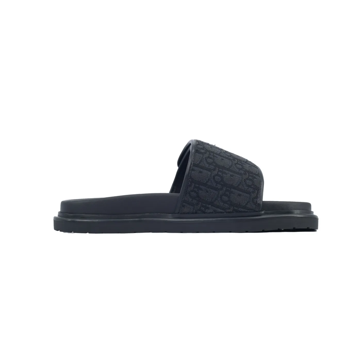 Dior Aqua Sandal Black Dior Oblique Jacquard - ogsneaker