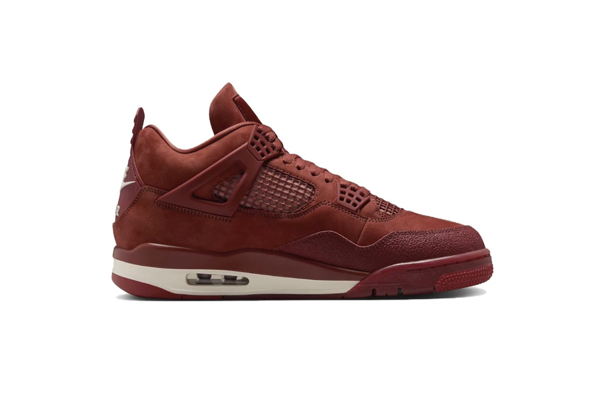 Air Jordan 4 Retro OG Brick by Brick x Nigel Sylvester Orange Brown HF4340-800