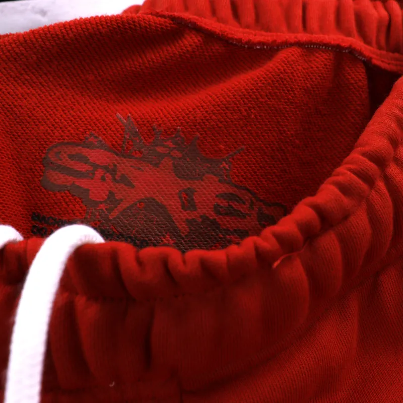 Sp5der Sweatpants Red