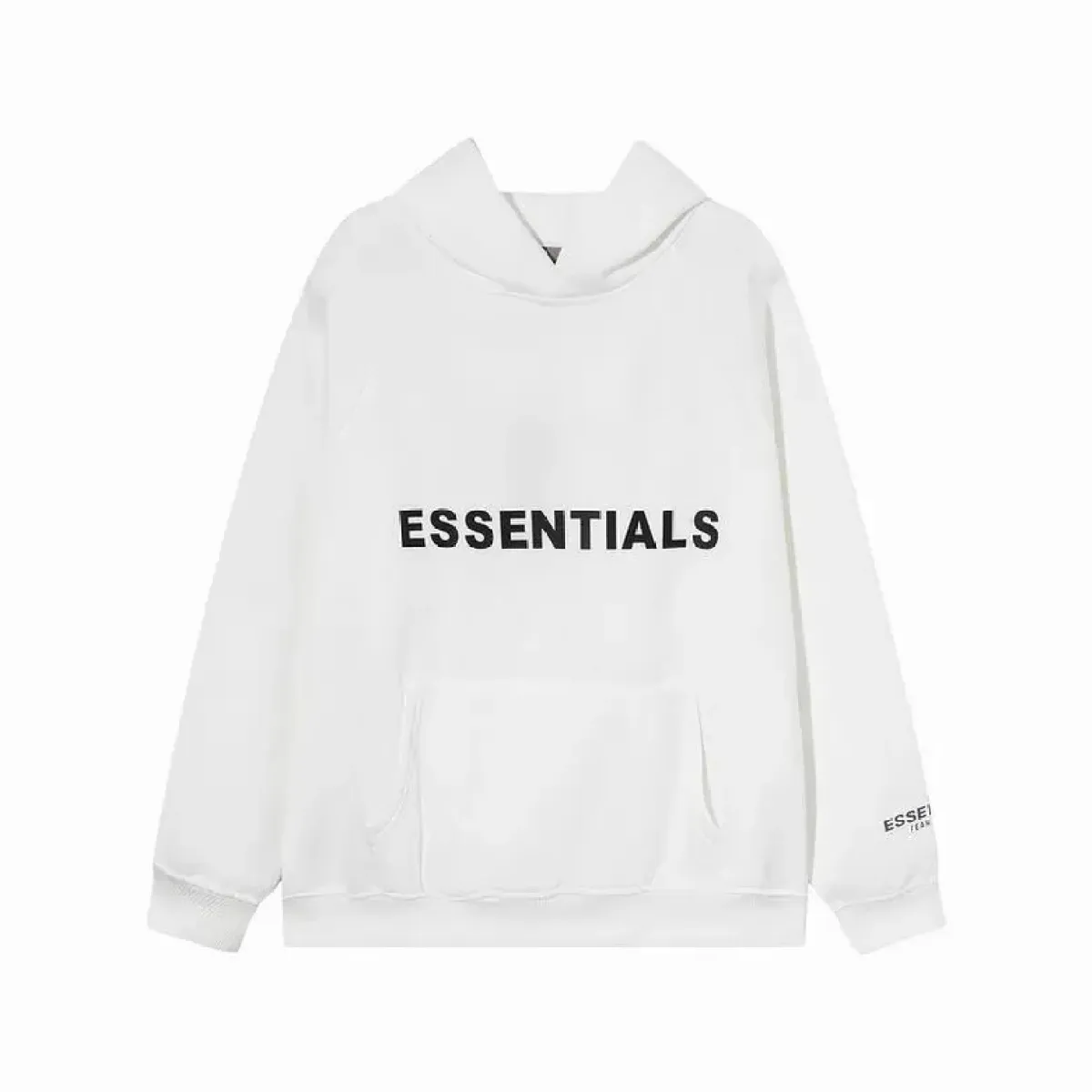 Fear Of God Essentials Pullover Hoodie White