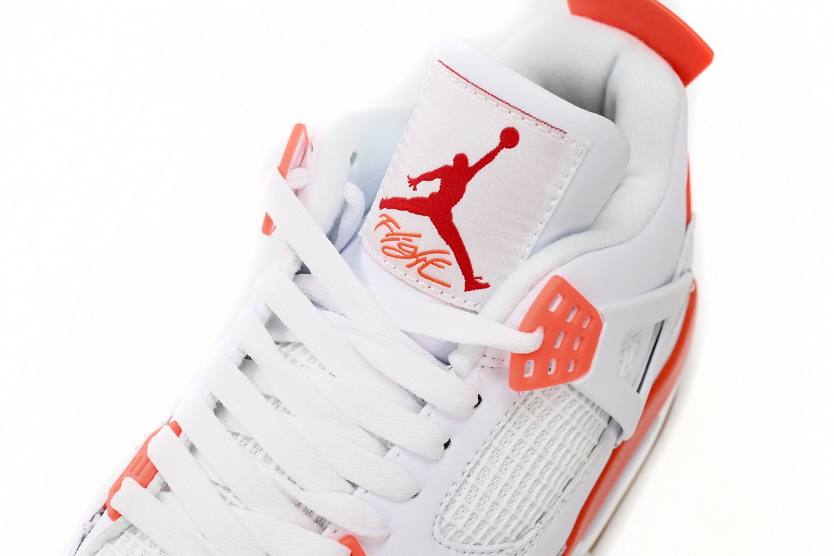 Air Jordan 4 White Orange DR5415-108 D15-108R54