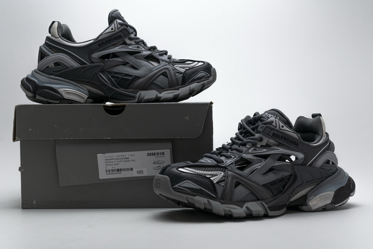 Balenciaga Track 2 Sneaker Medium Grey 570391 W2GN3 1285 - ogsneaker