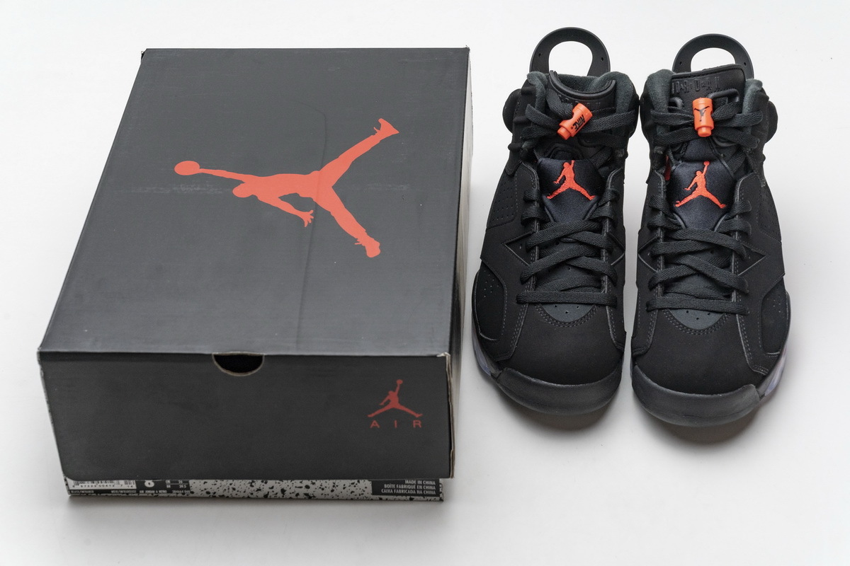 Air Jordan 6 Black Infrared 384664-060