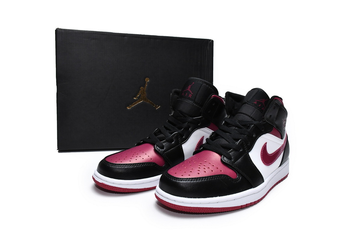 Jordan 1 Mid Bred Toe 554724-066 - ogsneaker