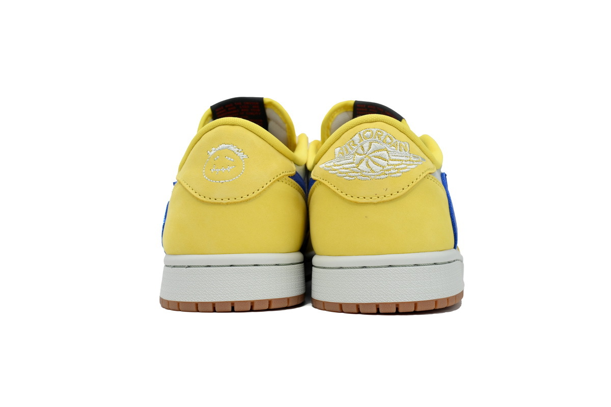 Travis Scott x Air Jordan 1 Low OG Canary DZ4137-700