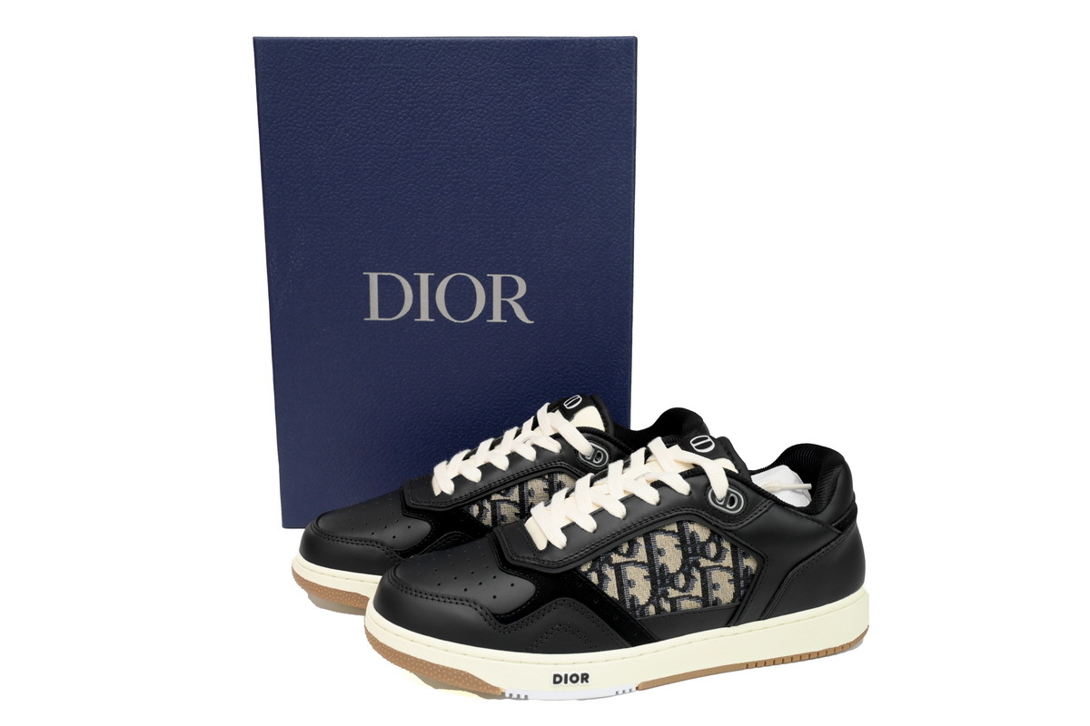Dior B27 Low Black Beige