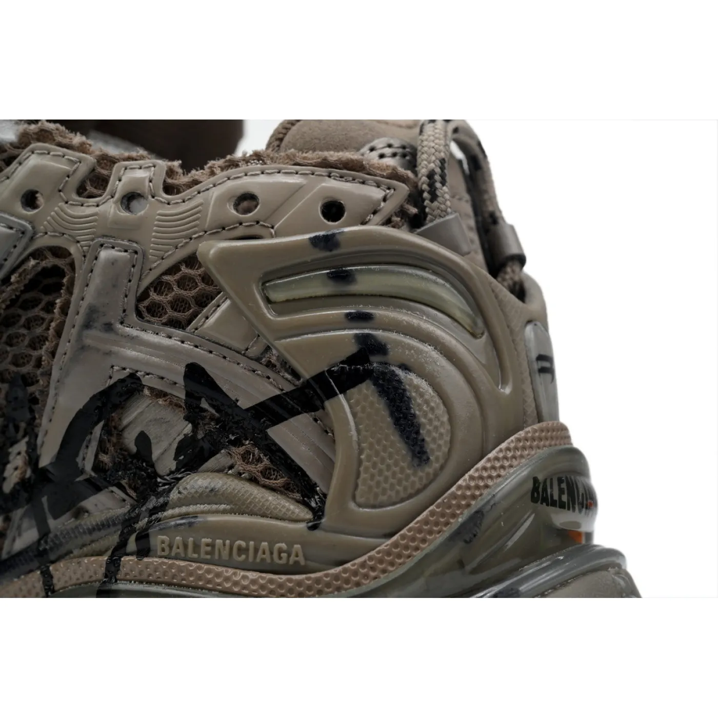 Balenciaga Runner Sneaker Black Brown 677402 W3RB2 2010 - ogsneaker