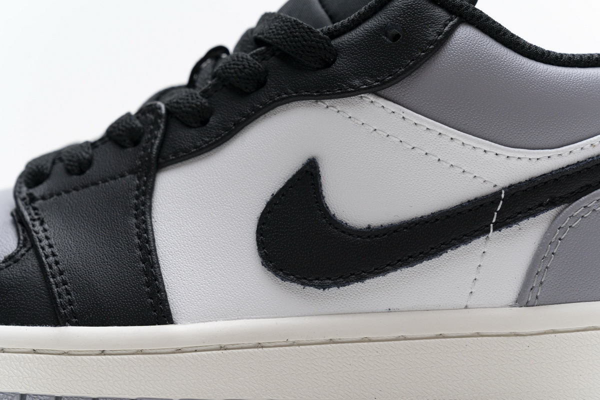 Jordan 1 Low Grey Toe 553558-110