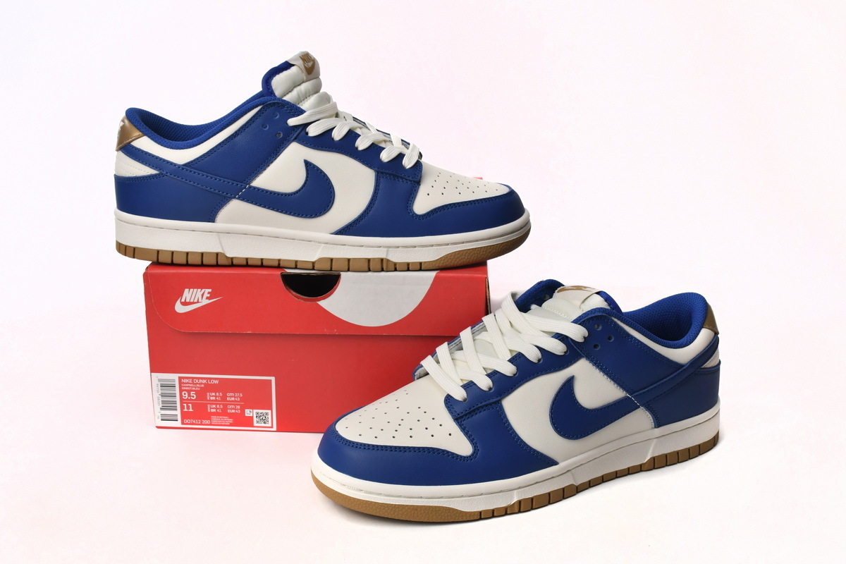 Nike Dunk Low Raw Glue White Blue DO7412-200