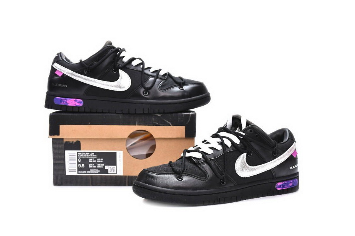 OFF WHITE x Nike Dunk SB Low The 50 NO.50 DM1602-001