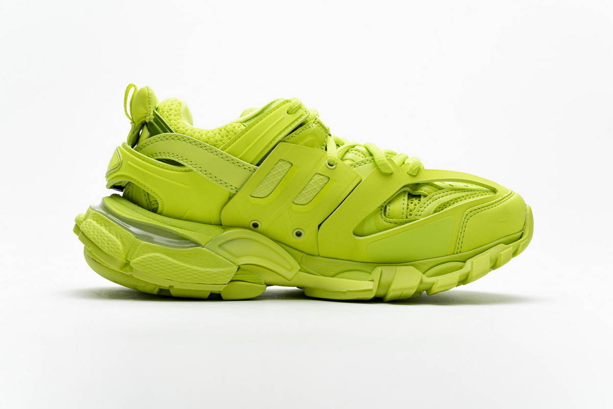 Balenciaga Track Tess S Fluorescent Yellow LED Light 542436 W1GB7 2014