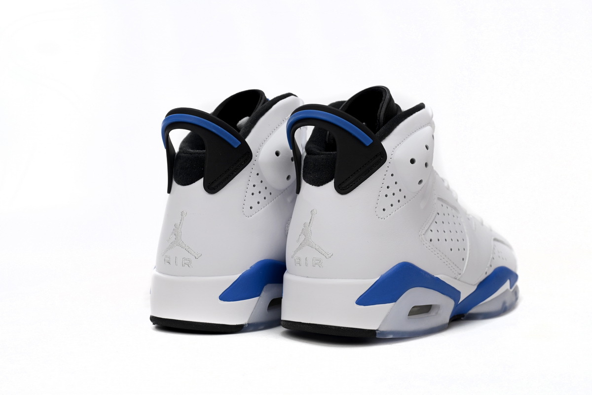 Air Jordan 6 Sports Blue 384664-107