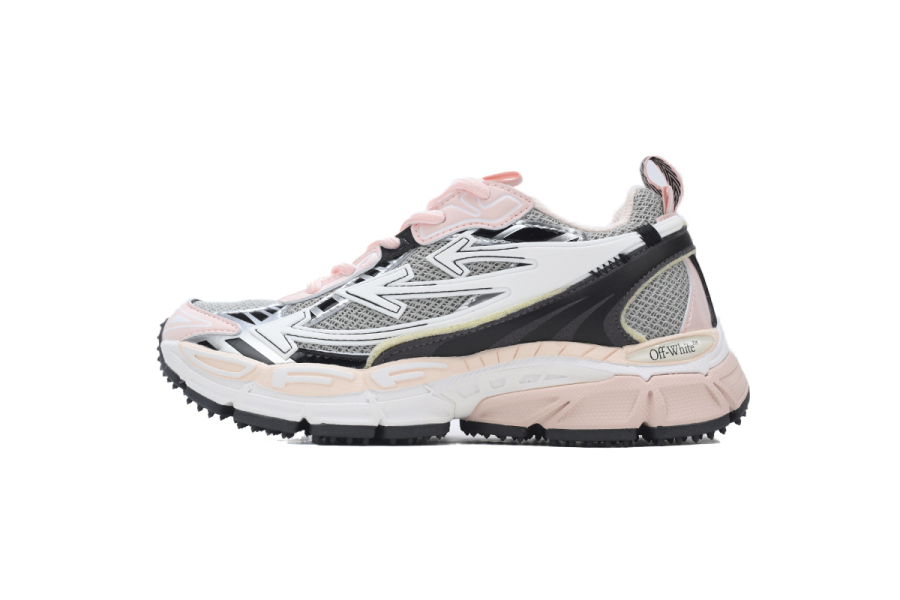 OFF-WHITE Be Right BacK Out Of Pink White