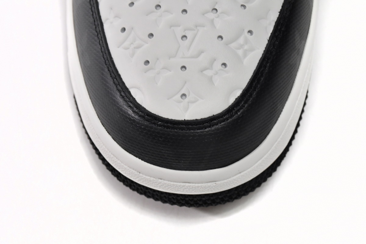 Louis Vuitton Nike Air Force 1 Low By Virgil Abloh White Black