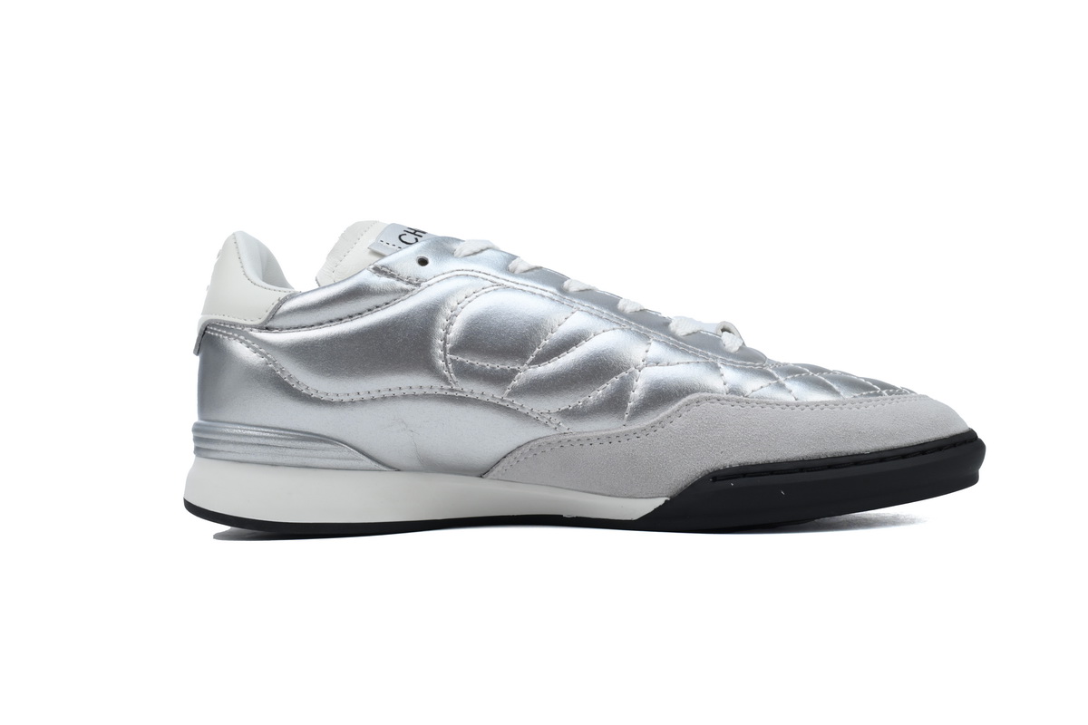 Chanel Sneakers 24A Silvery
