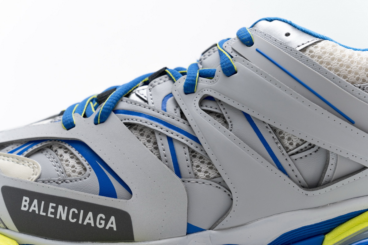 Balenciaga Track Tess S Grey Blue Yellow 542023 W1GB9 6509