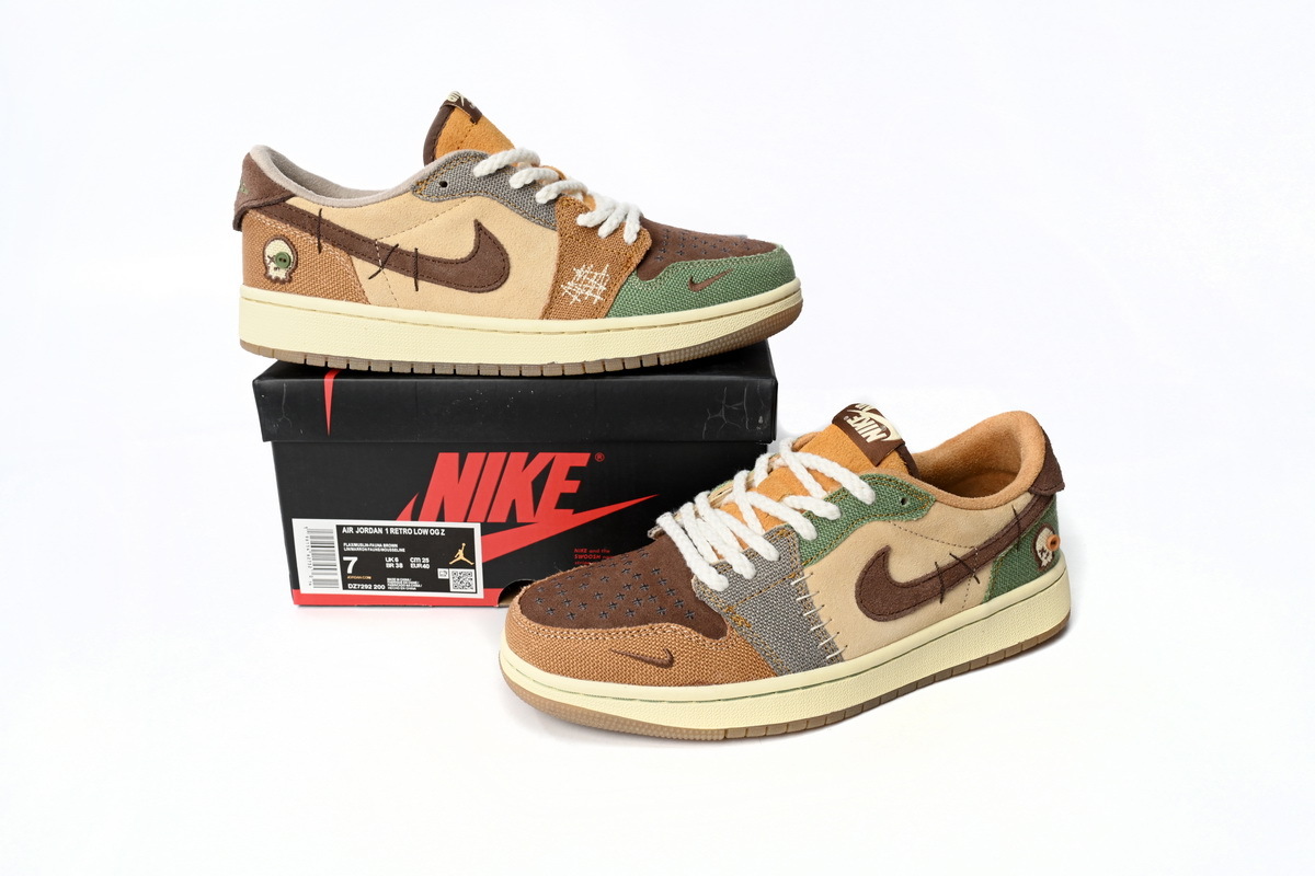 Zion Williamson x Air Jordan 1 Low OG Voodoo DZ7292-200