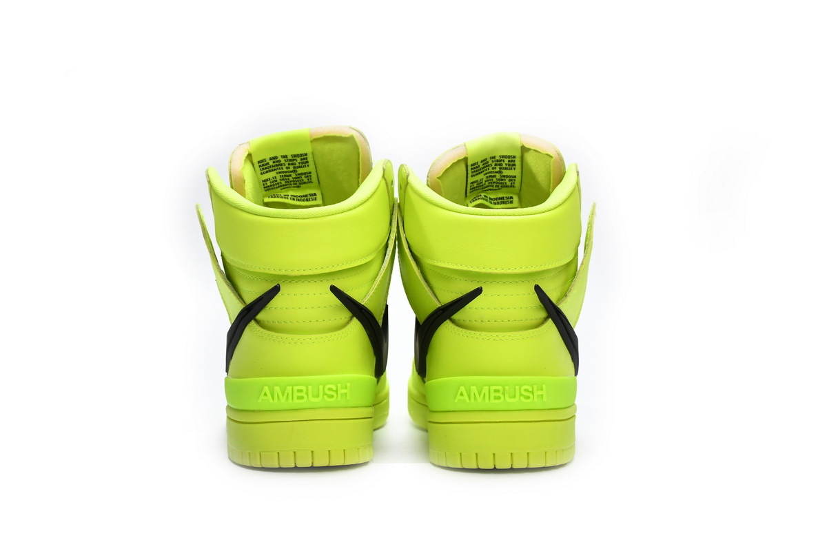 Ambush x Nike Dunk High Flash Lime CU7544-300