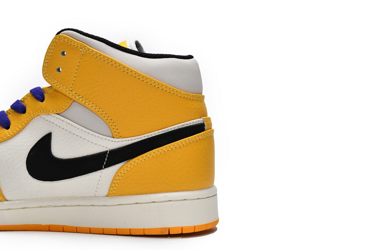 Air Jordan 1 Mid SE Lakers 852542-700