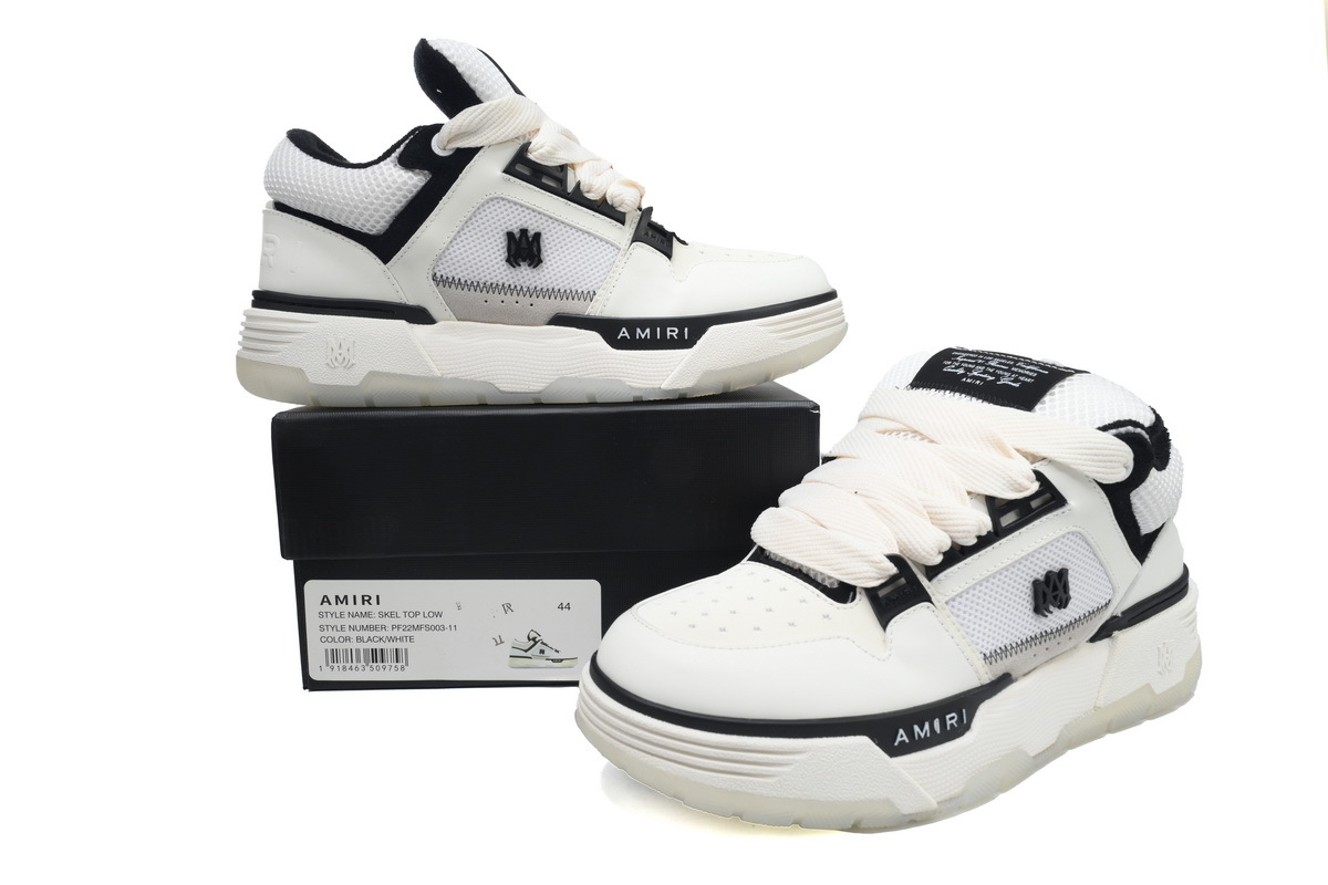 AMIRI White Black