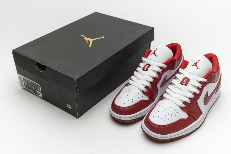 Jordan 1 Low Gym Red White 553558-611 - ogsneaker