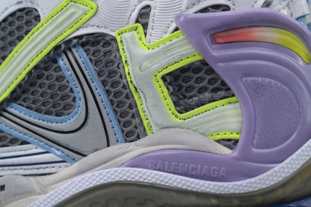 Balenciaga Runner Sneaker Pink Blue Purple 772767 W3RNY 0361 - ogsneaker