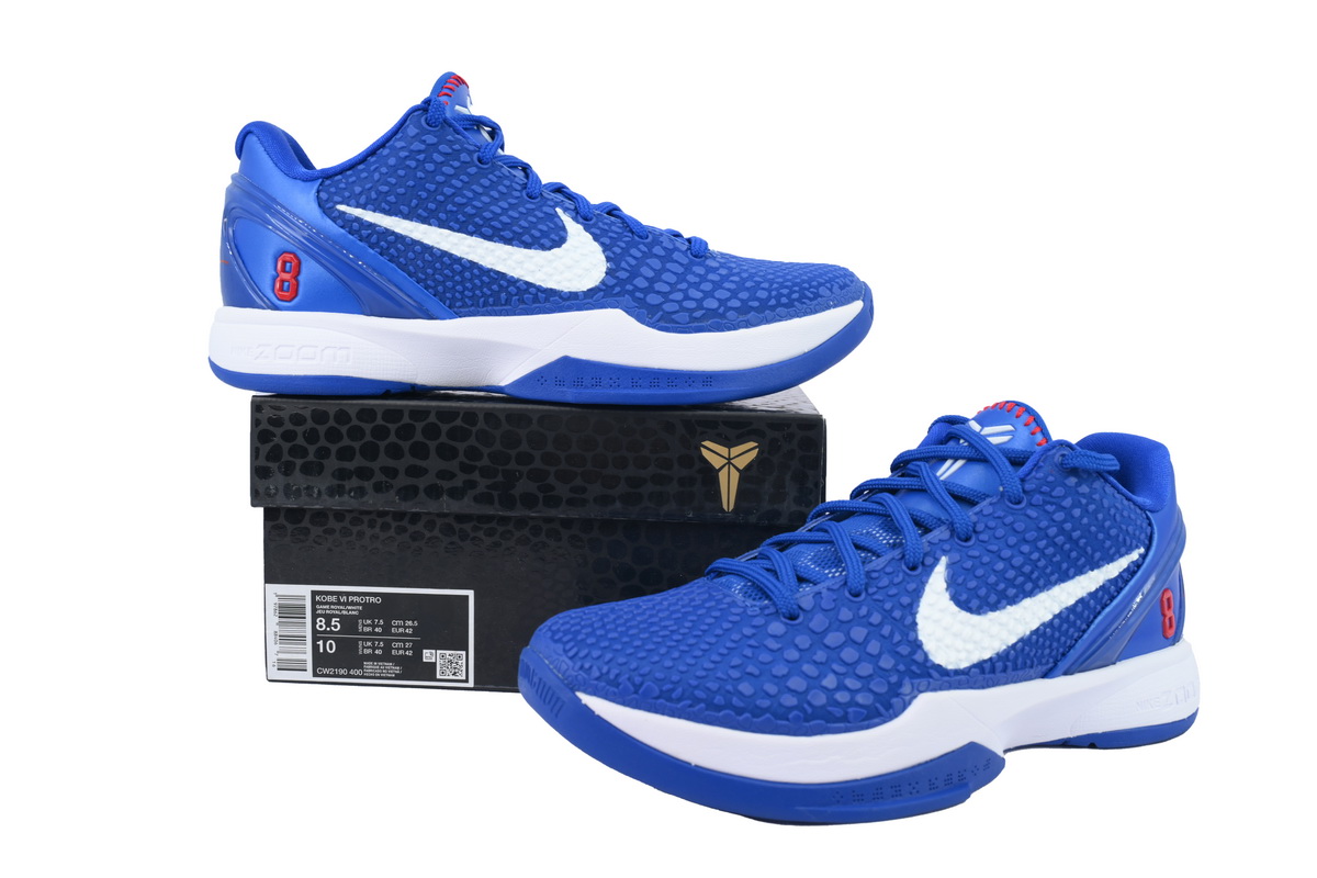 Nike Zoom Kobe 6 Protro Dodgers CW2190-400