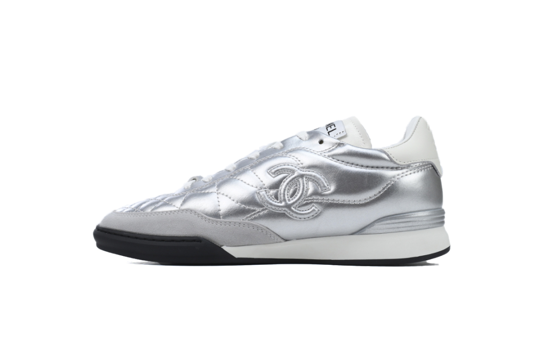Chanel Sneakers 24A Silvery