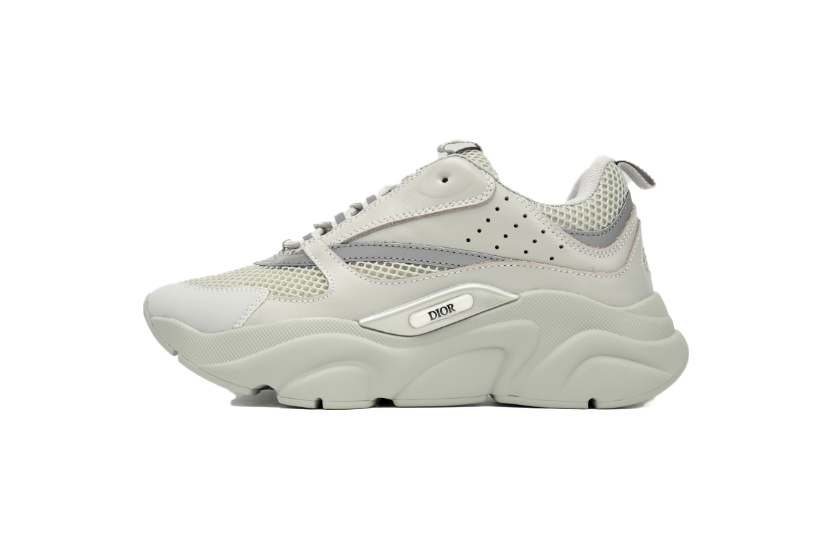 Dior White Blue Black  B22 Sneakers Lime