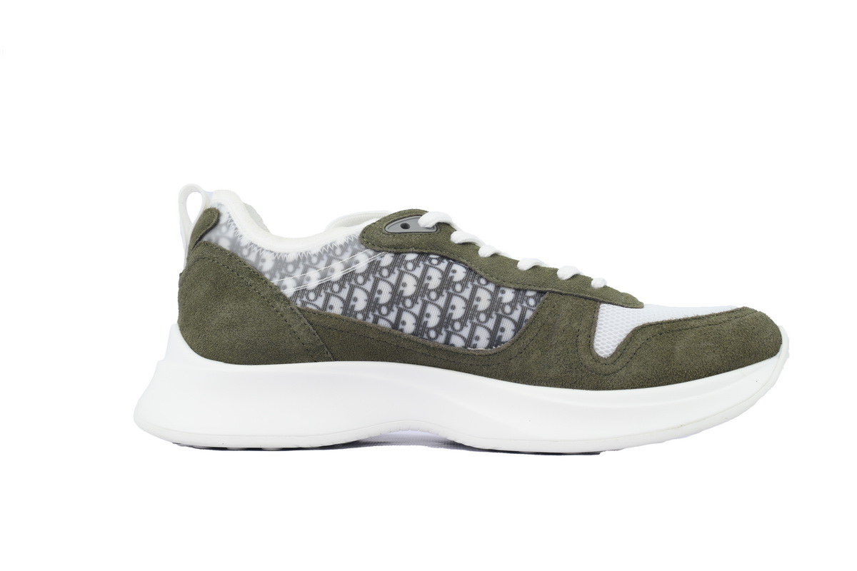 Dior B25 Runner Olive Green 3SN283ZMI_H066