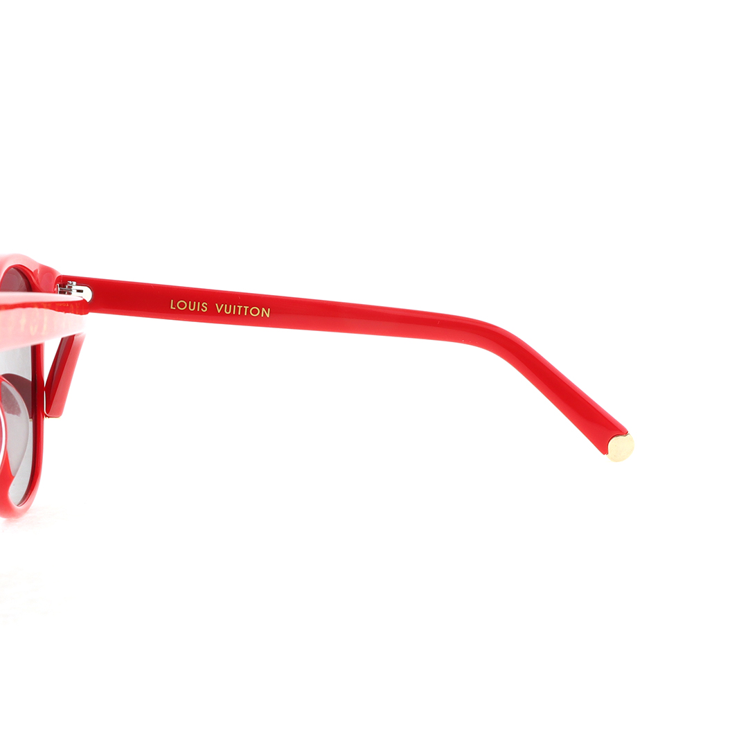 Louis Vuitton LV My Monogram Light Cat Eye Sunglasses Red