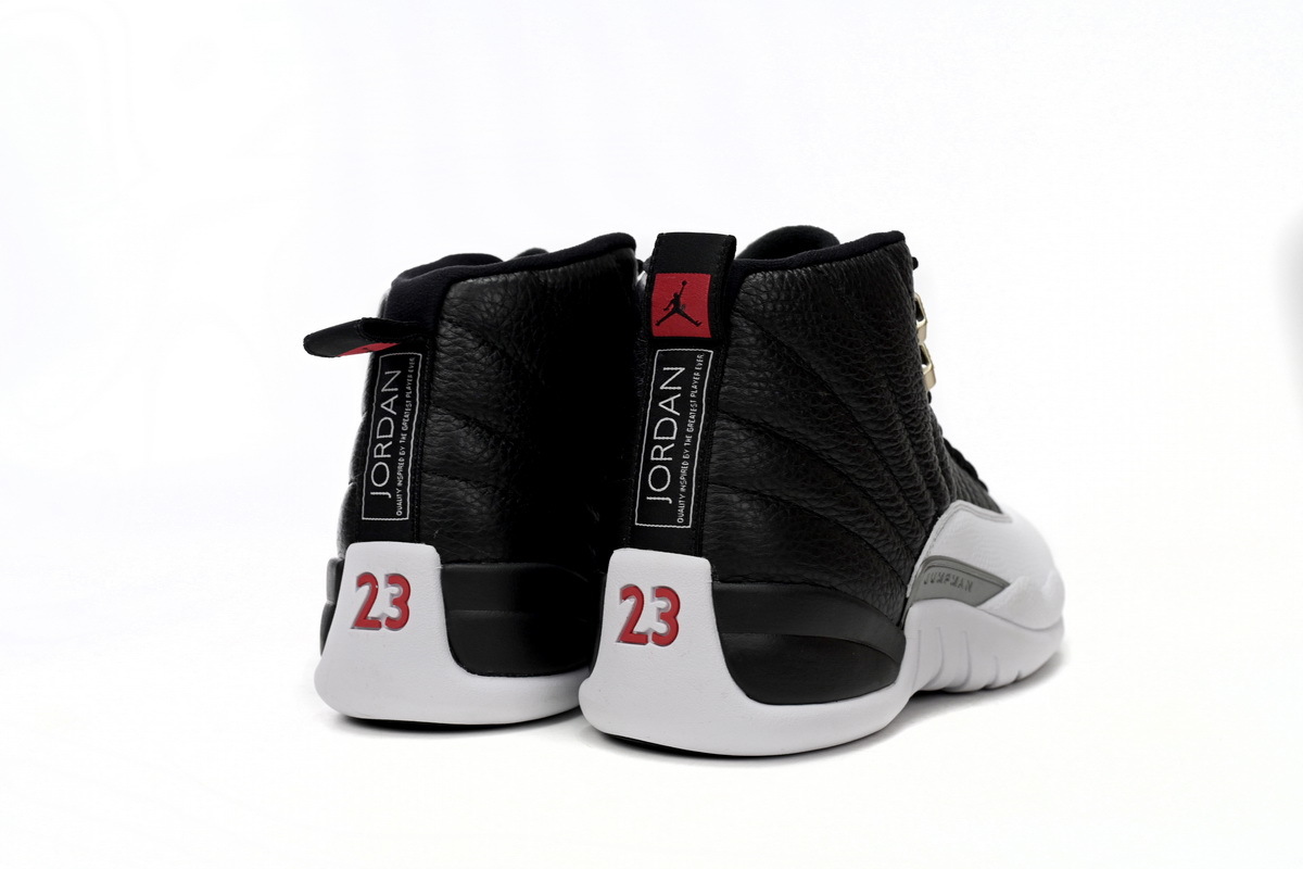 Air Jordan 12 Black And Playoffs CT8013-006