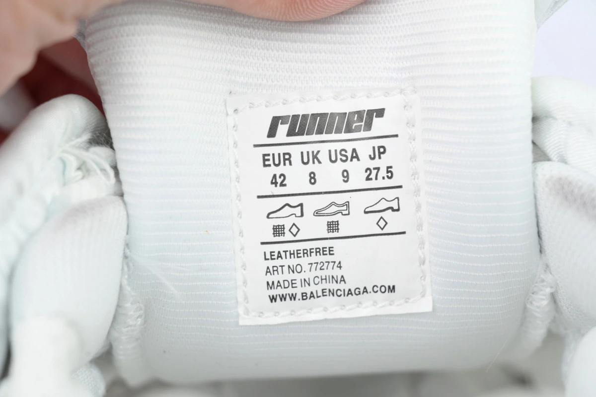 Balenciaga Runner Sneaker Graffiti-White Blue 772774 W3RBQ 9040 - ogsneaker