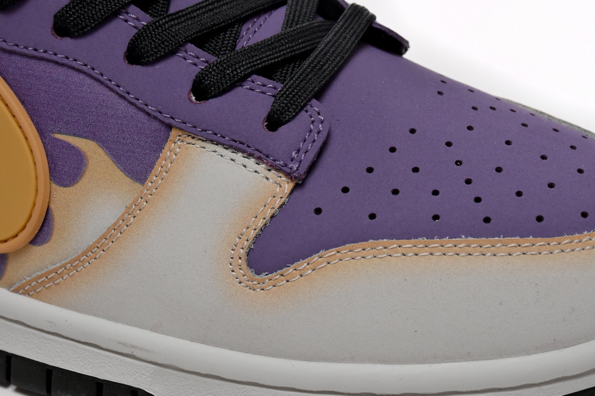 Nike Dunk Low AE86 Purple Yellow DD1391-106